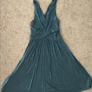 Loft blue cotton dress
